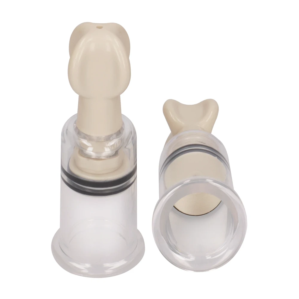 Pumped By Shots Siurbiamasis nipelio siurbimo rinkinys mažas – skaidrus