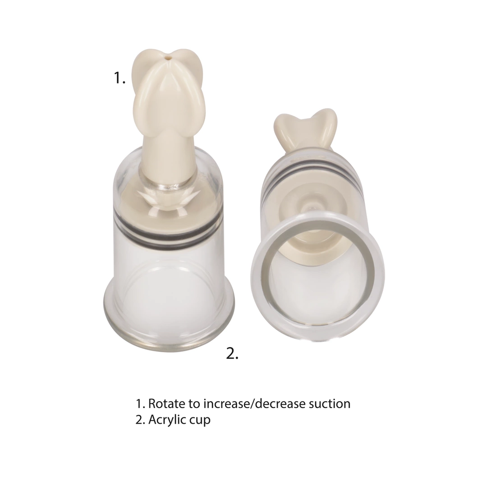 Pumped By Shots Pumped Nipple Suction Set Medium – skaidrus