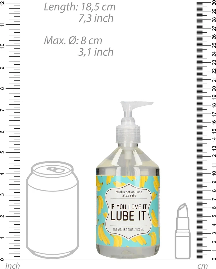 Shots Jei tau tai patinka. „Lube It“ – masturbacijos lubrikantas – 500 ml