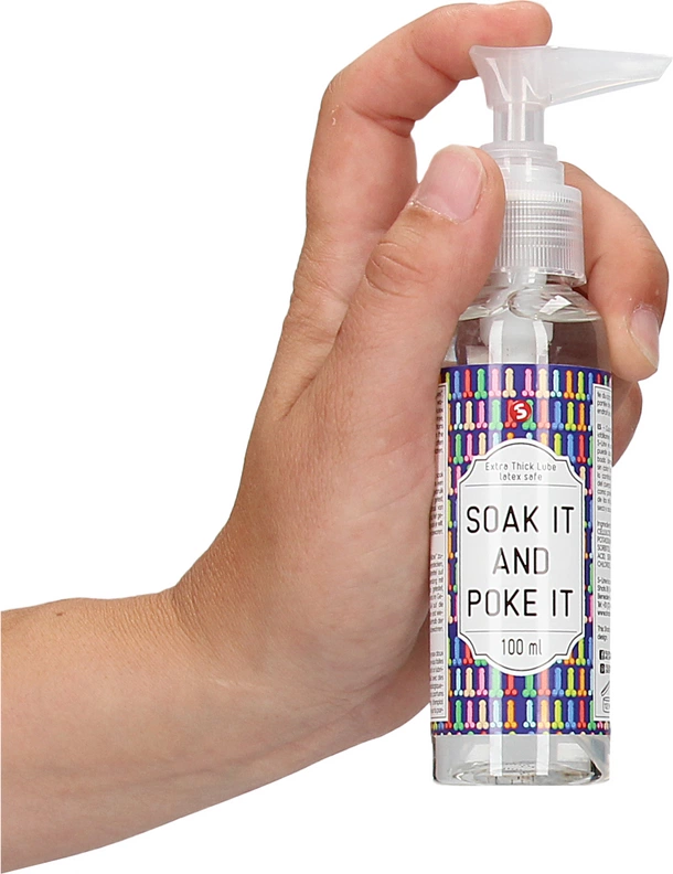 Shots „Soak It And Poke It“ – ypač tirštas lubrikantas – 100 ml