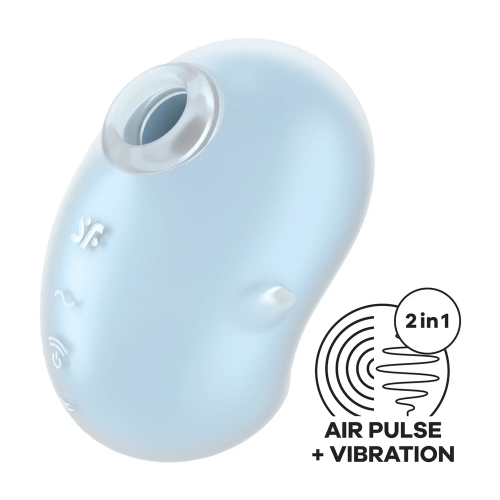 Satisfyer SATISFIER CUTIE GHOST MĖLYNAS