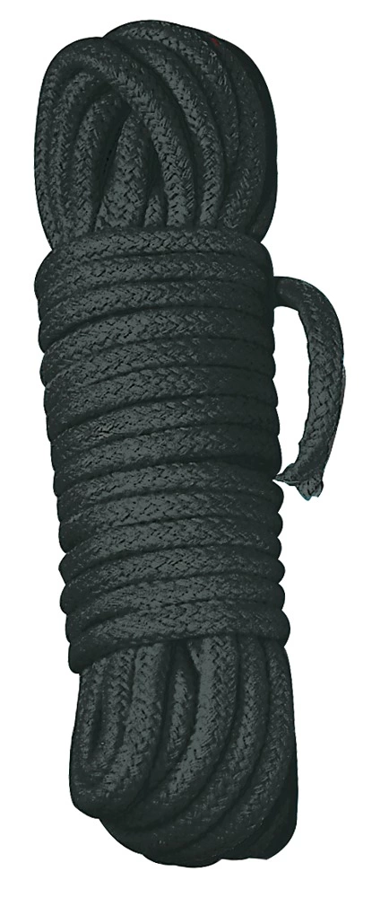 Shibari Bondage Bondage rope 7 m juodas
