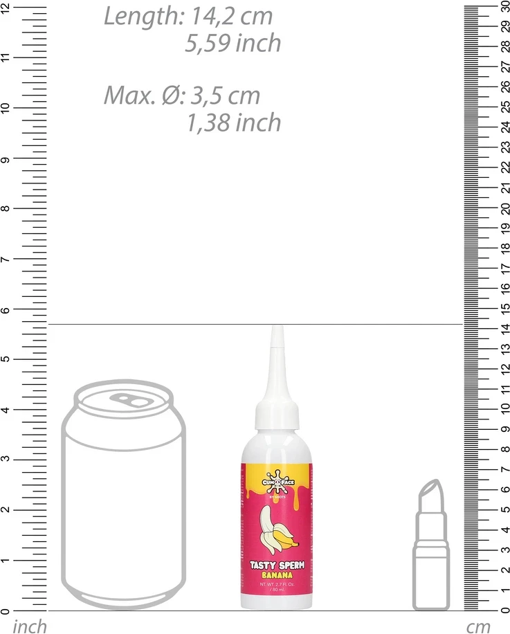 Shots Banana Tasty Sperma – 3 fl uncijos / 80 ml