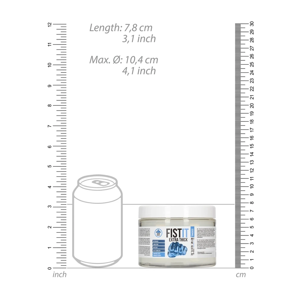 Shots Ypač tirštas lubrikantas - 500 ml