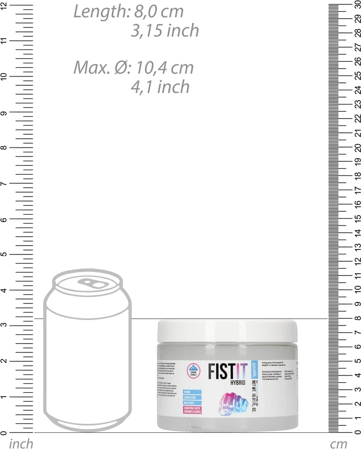 ShotsToys Fist It Fisting gelis - hibridas - 500 ml