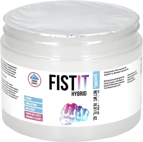 ShotsToys Fist It Fisting gelis - hibridas - 500 ml