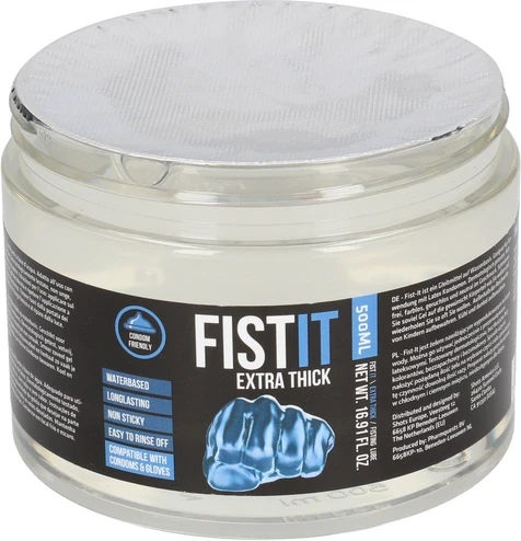 Shots Fist It Moisturizing fisting gelis tirštas sekso kremas 500 ml
