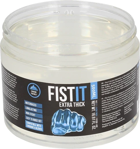 Shots Fist It Moisturizing fisting gelis tirštas sekso kremas 500 ml