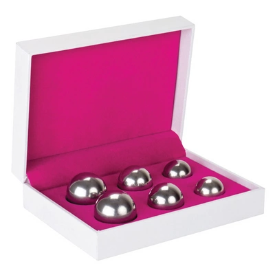 ShotsToys Ben Wa Balls Set - Sidabrinis