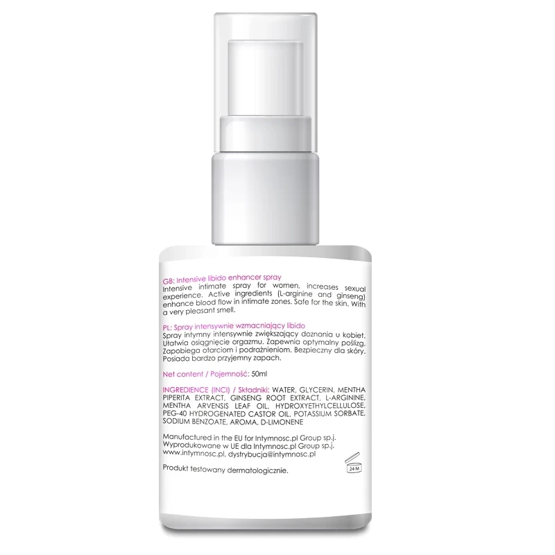 Sexual Health Series LibiSpray Intensive libido gerinantis purškiklis 50ml