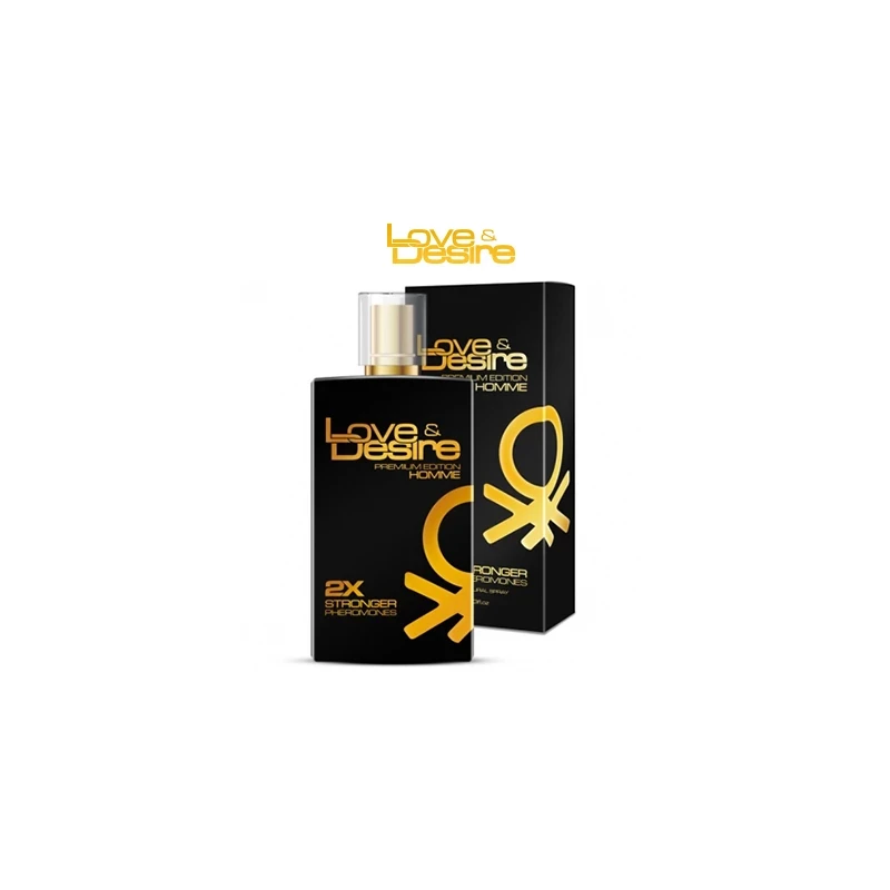 Love Desire Premium Edition Homme 2x Stronger Pheromones feromonai vyrams 100 ml