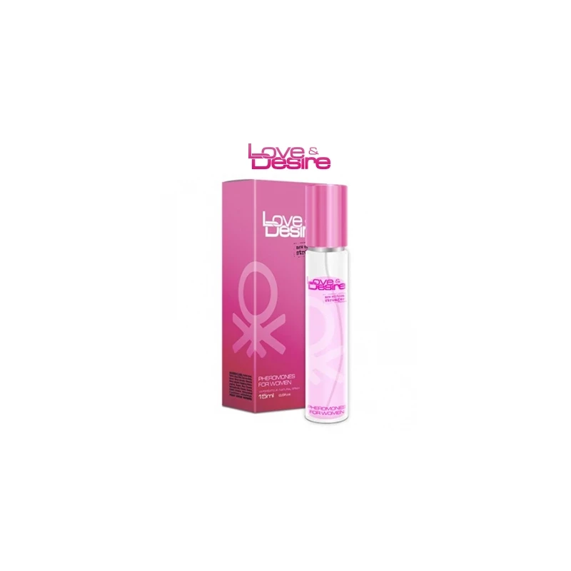 Love Desire Feromonai moterims feromonai moterims purškalas 15ml