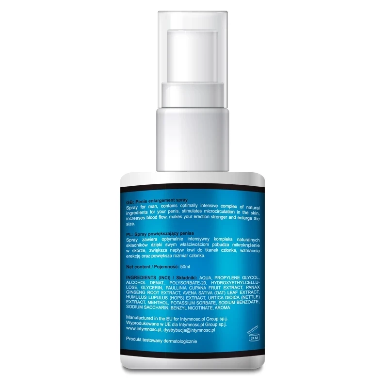 Sexual Health Series SENUALINĖS SVEIKATOS SERIJA _ penilarge + Purškimo PenisPlus 50ml