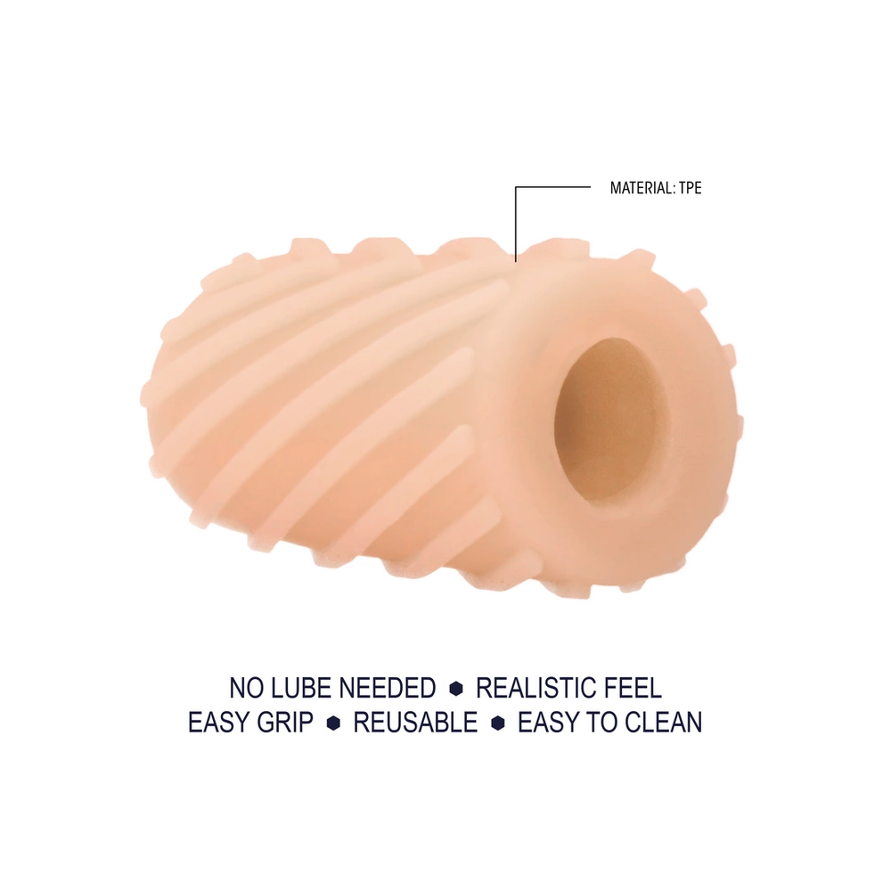 Slt By Shots Self Lubrication Pocket Masturbator – minkštas