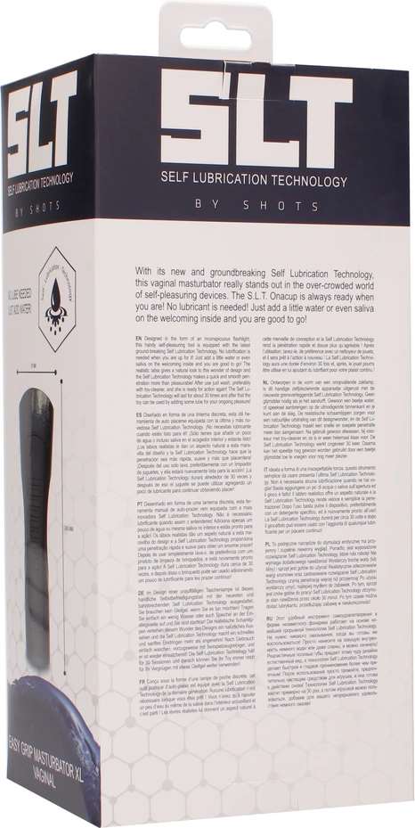 Slt By Shots Self Lubrication Pocket Masturbator – minkštas