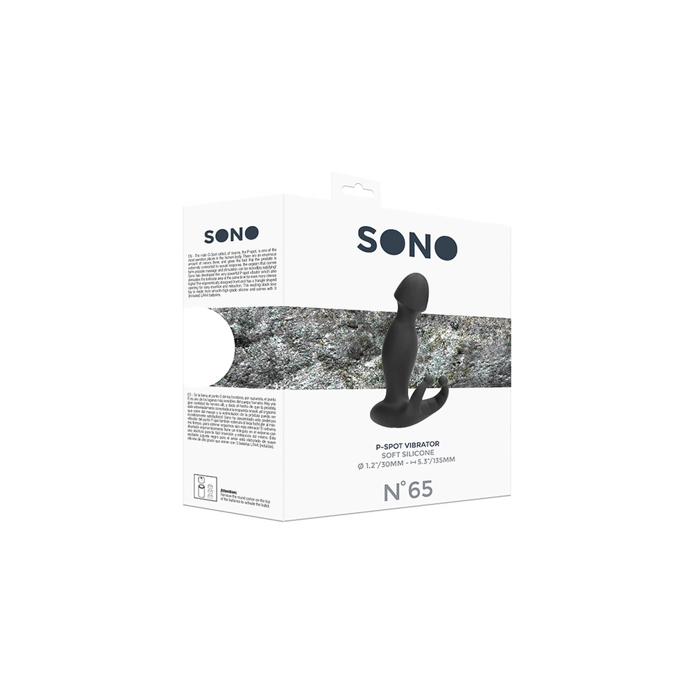 Sono By Shots Sono No. 65 - P-Spot Vibrator - Juodas