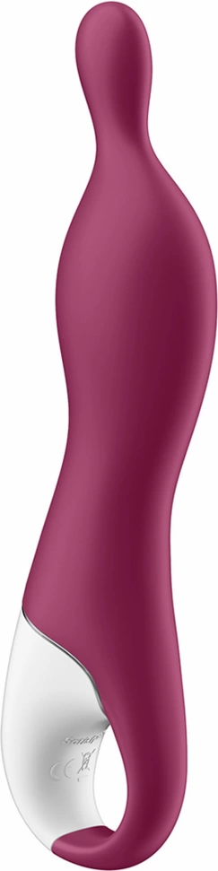 „Satisfyer SATISFYER_A-Mazing 1 A-Spot“ vibratorius, uogų spalvos