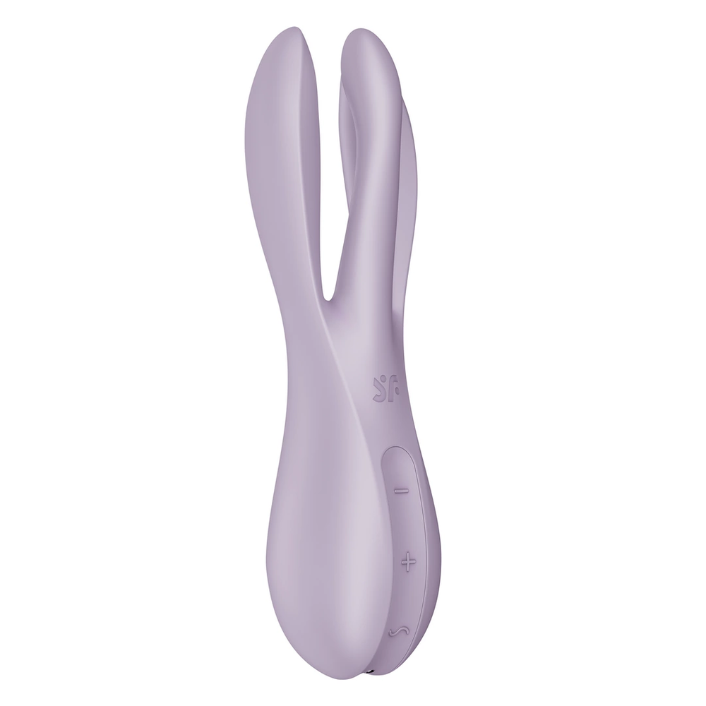 Satisfyer Trijų 2 Violetinių spalvų vibratorius