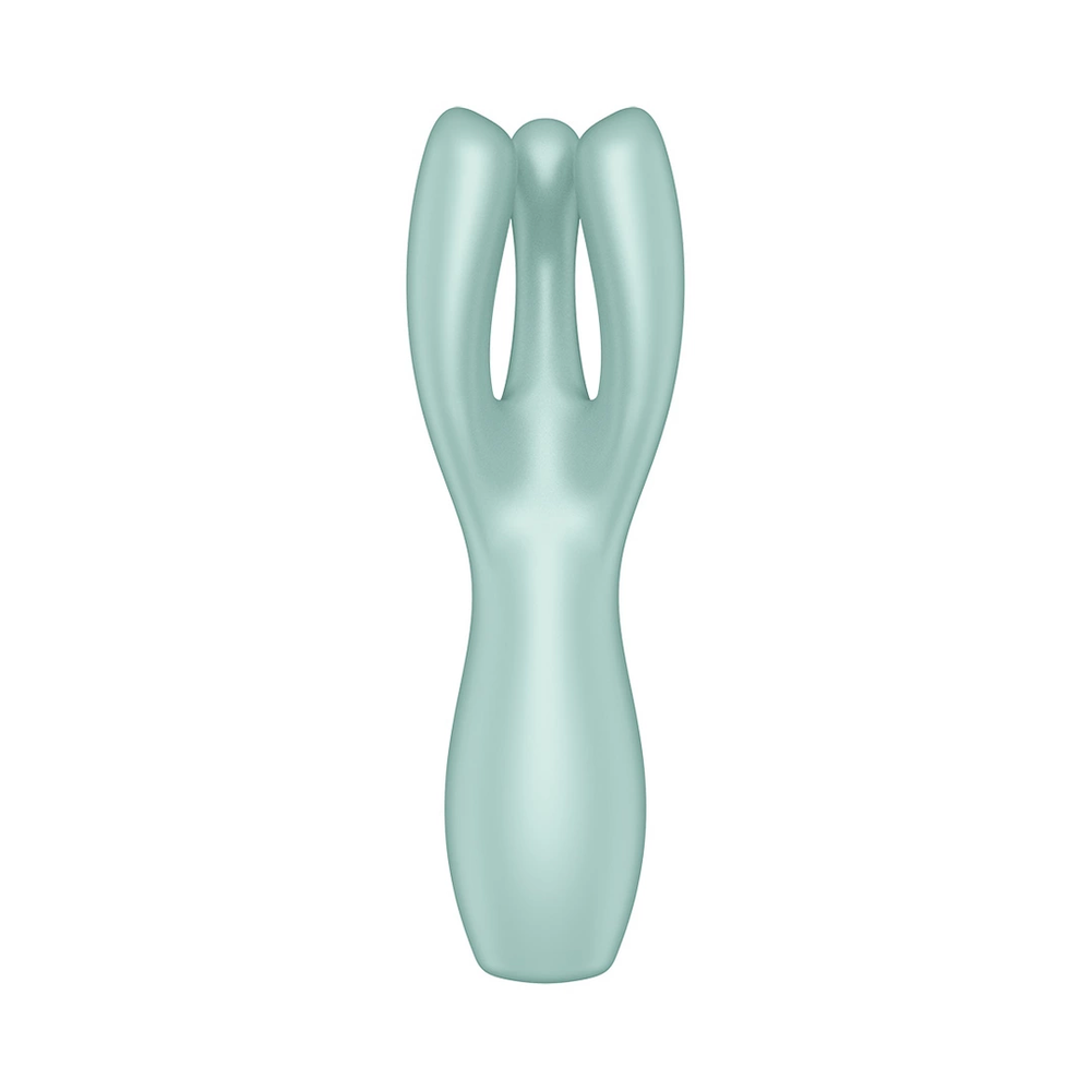 Satisfyer Threesome 3 Mint Dildo