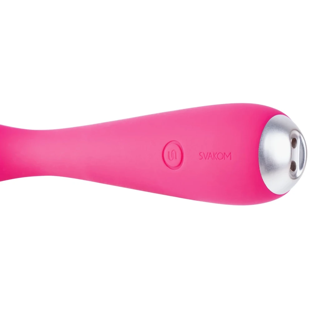 Svakom - Iris Vibrator Plum Raudona