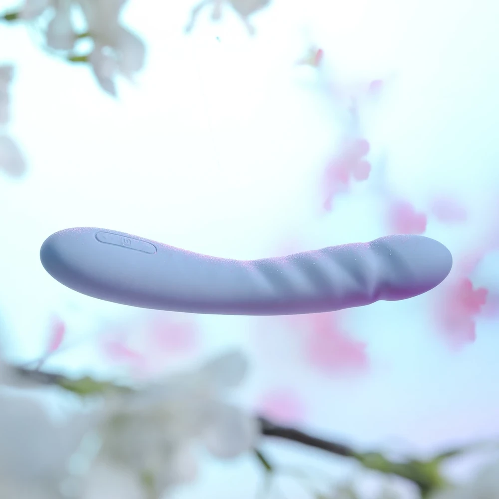 Mėlyna Svakom - Ava Neo Interactive Thrusting Vibrator Mėlyna