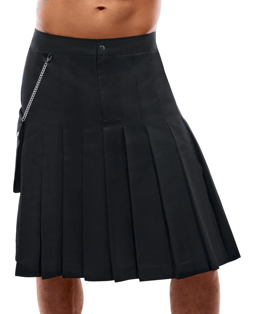 Svenjoyment Men's Kilt Juodas S