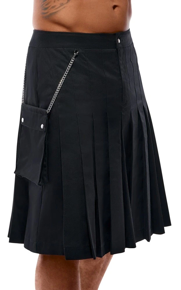 Svenjoyment Men's Kilt Juodas 2XL