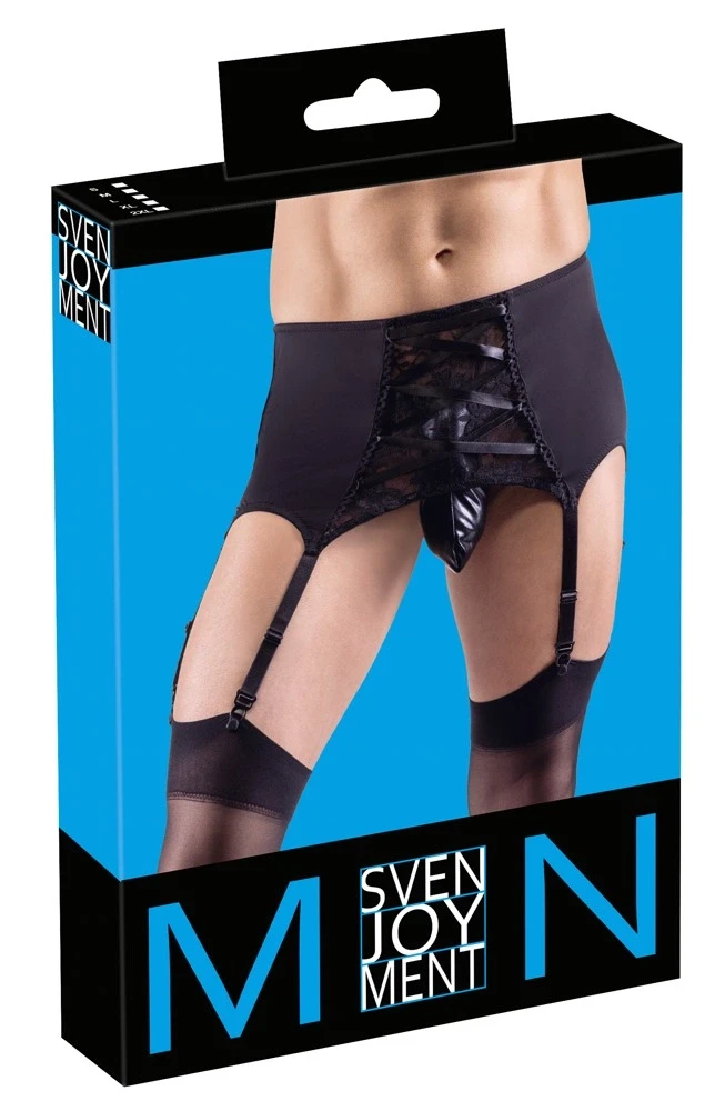 Svenjoyment Men's Suspender Belt S