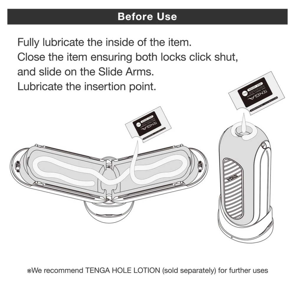Tenga Flip Zero Gravity Juodas Electr