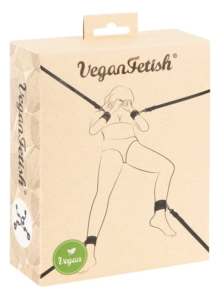 Vegan Fetish fiksavimo diržų pakuotė