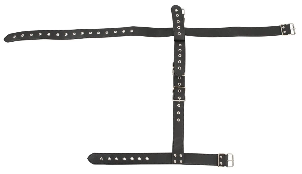Vegan Fetish Neck-Wrist Restraint Vegan