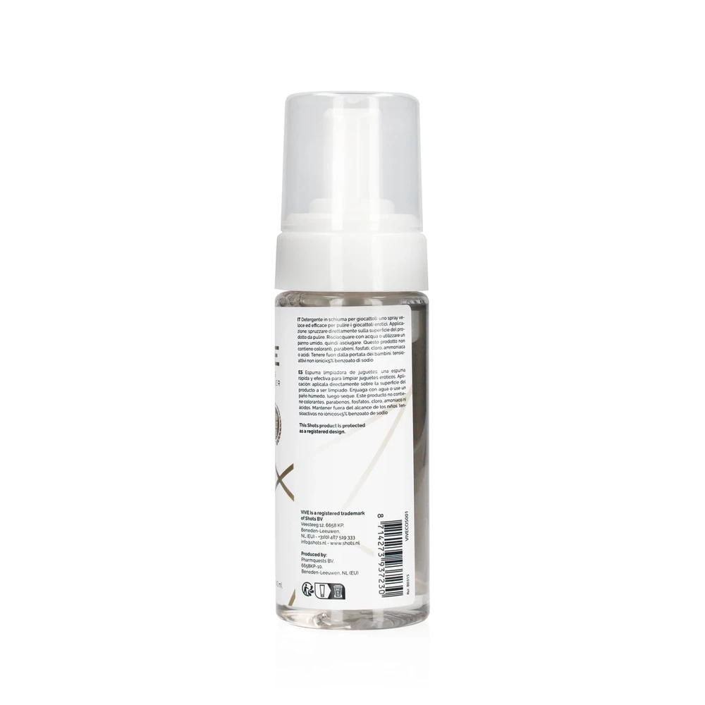 Vive By Shots Putojantis žaislų valiklis – 4,7 fl uncijos / 140 ml