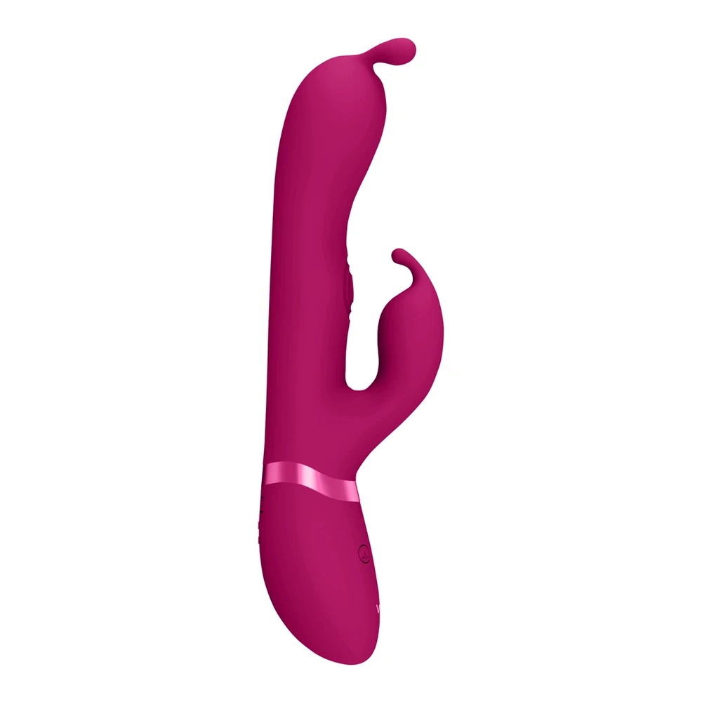 Vive By Shots Vive Gada – Vibrating Bunny Ear G taško triušis su pulso bangos kotu