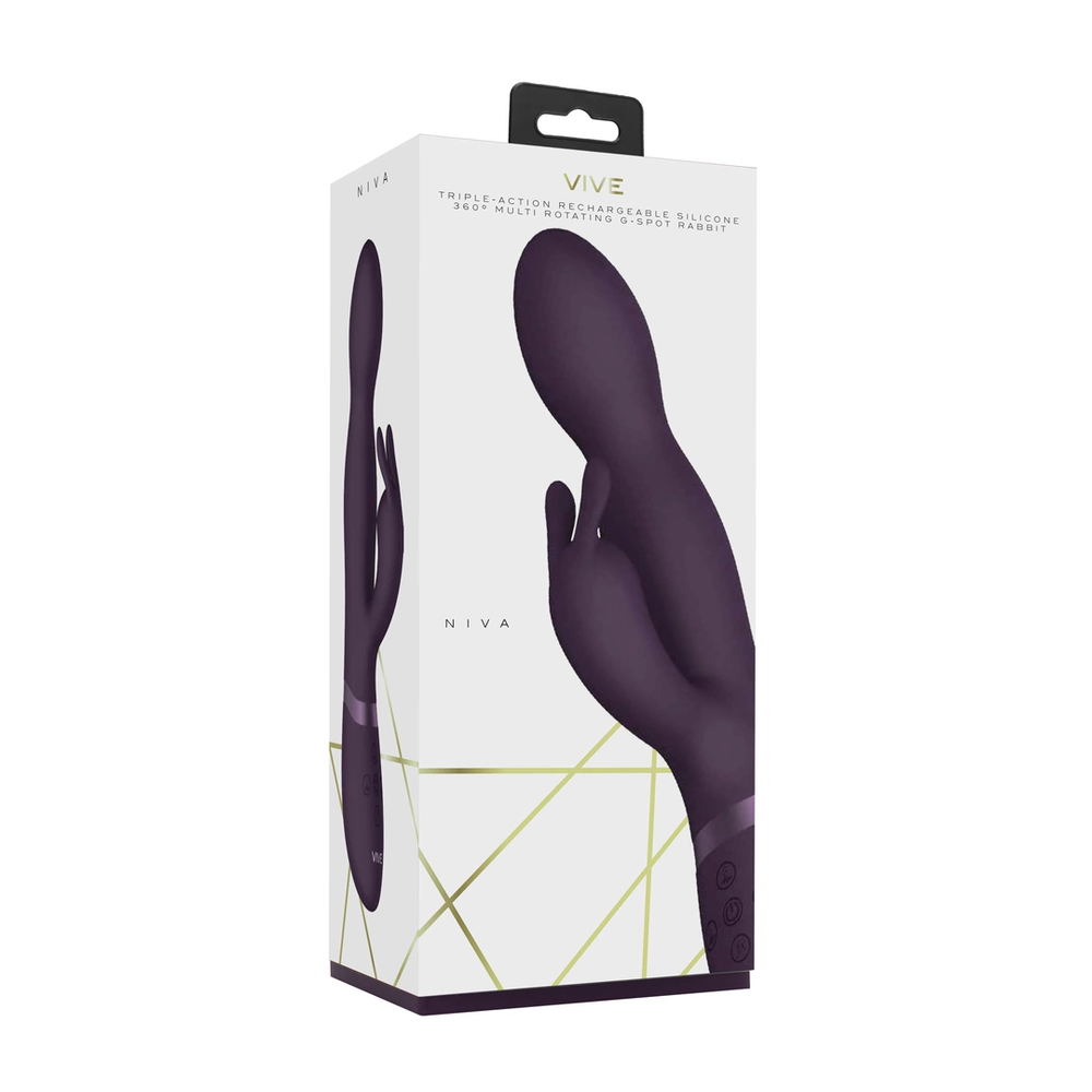 Vive By Shots ShotsToys Rabbit vibratorius - 360degrees Rabbit - Violetinė