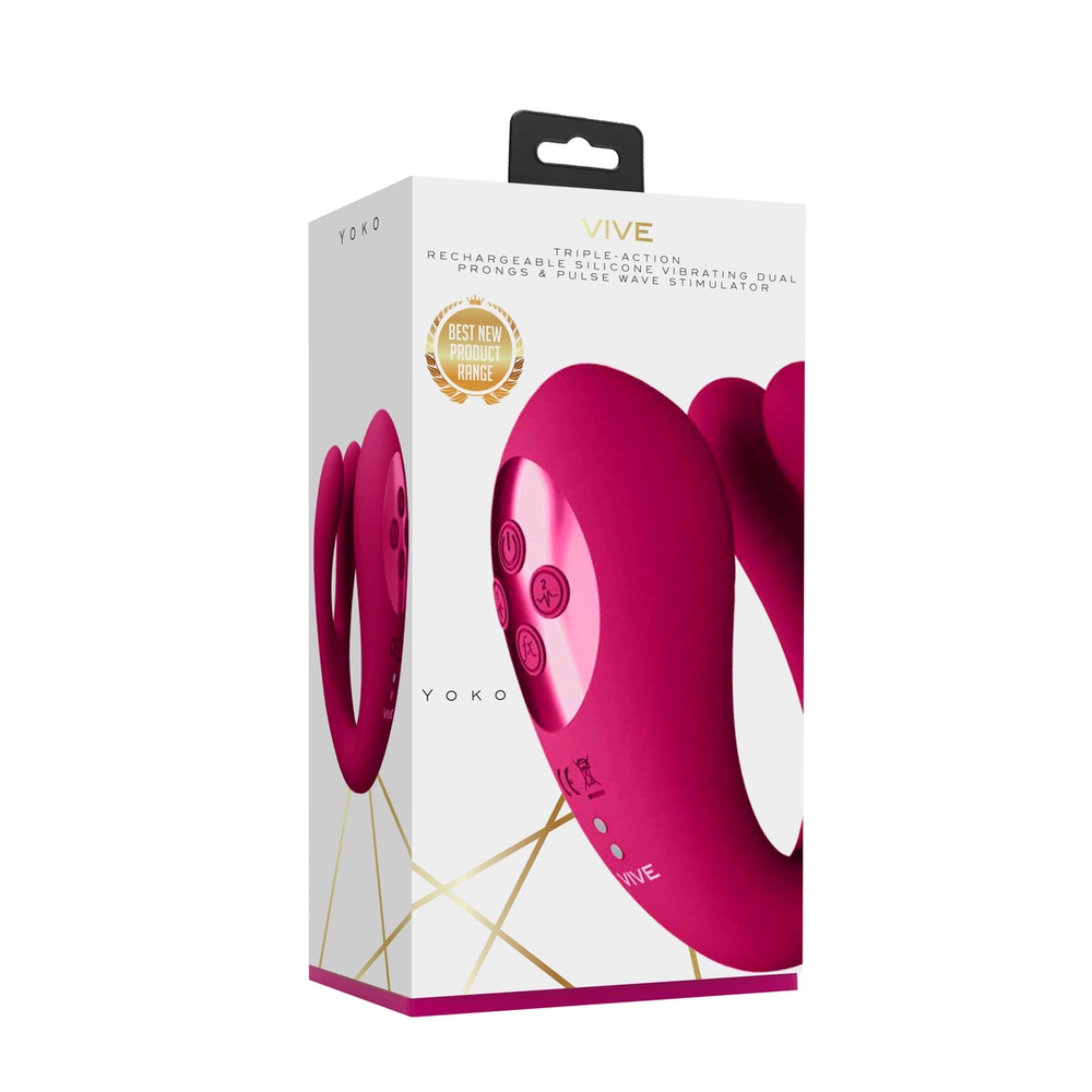 Vive By Shots „Vive“ MOTERIŠKOS MAKSTINĖS KLITORINĖS VIBRATORIAUS PULSAS PORAI 10 USB REŽIMAS
