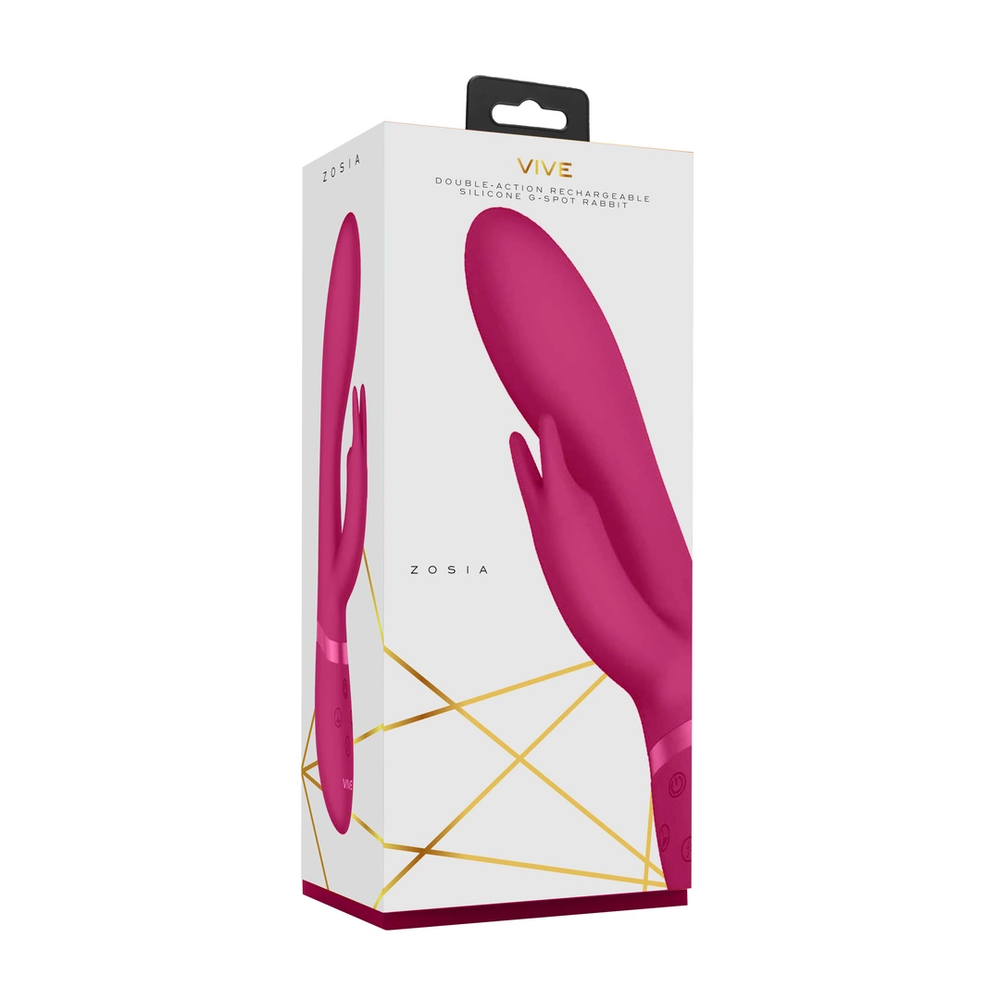 Vive By Shots Vive Vibrator-Zosia - Classic G-Spot Rabbit - Rožinė