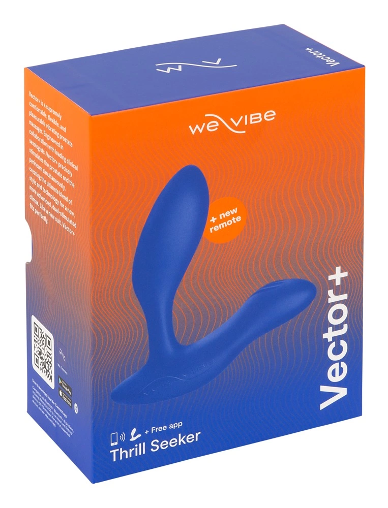 WE-VIBE Mėlyna Vector+ Royal Mėlyna