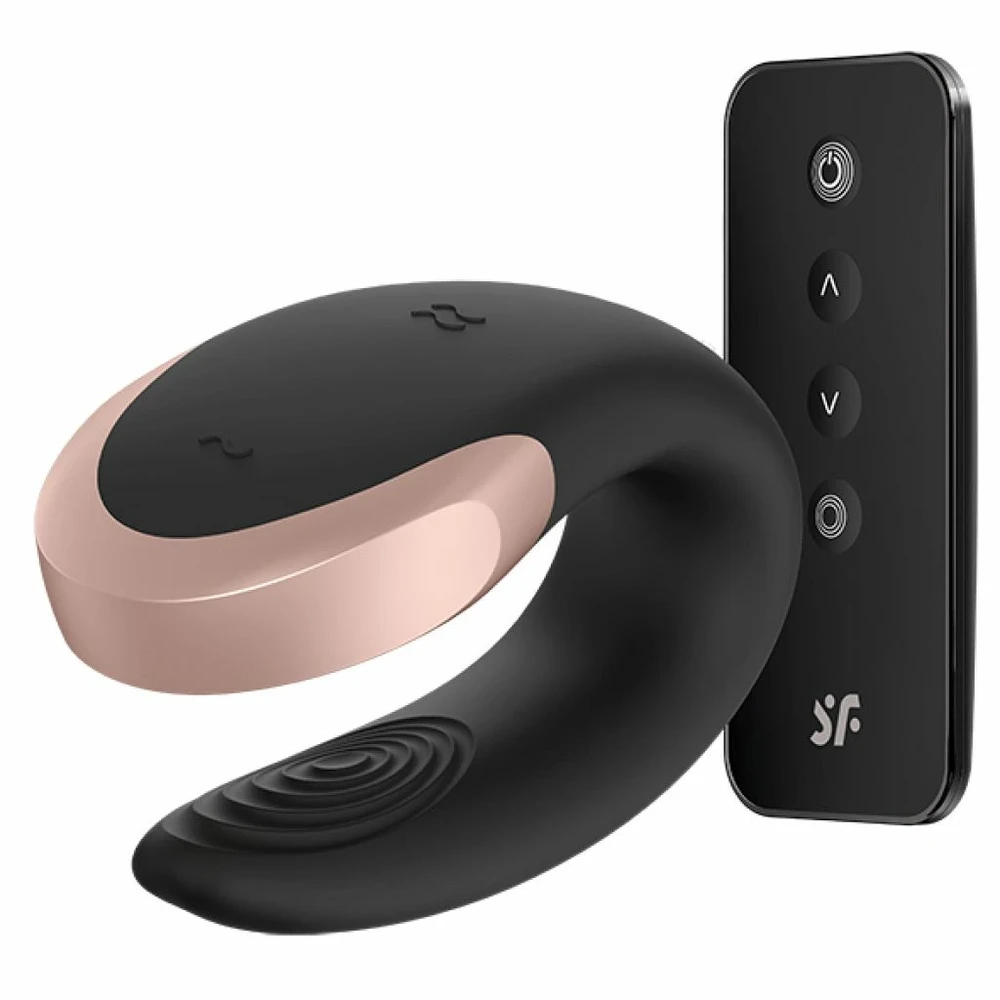 „Satisfyer“ „SATISFIER DOUBLE LOVE CONNECT“ programėlė Juodas