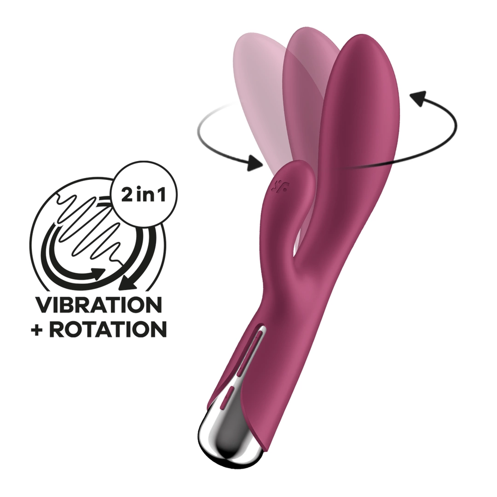 SATISFYER SUKAMAS TRIUŠIS 1 RAUDONAS