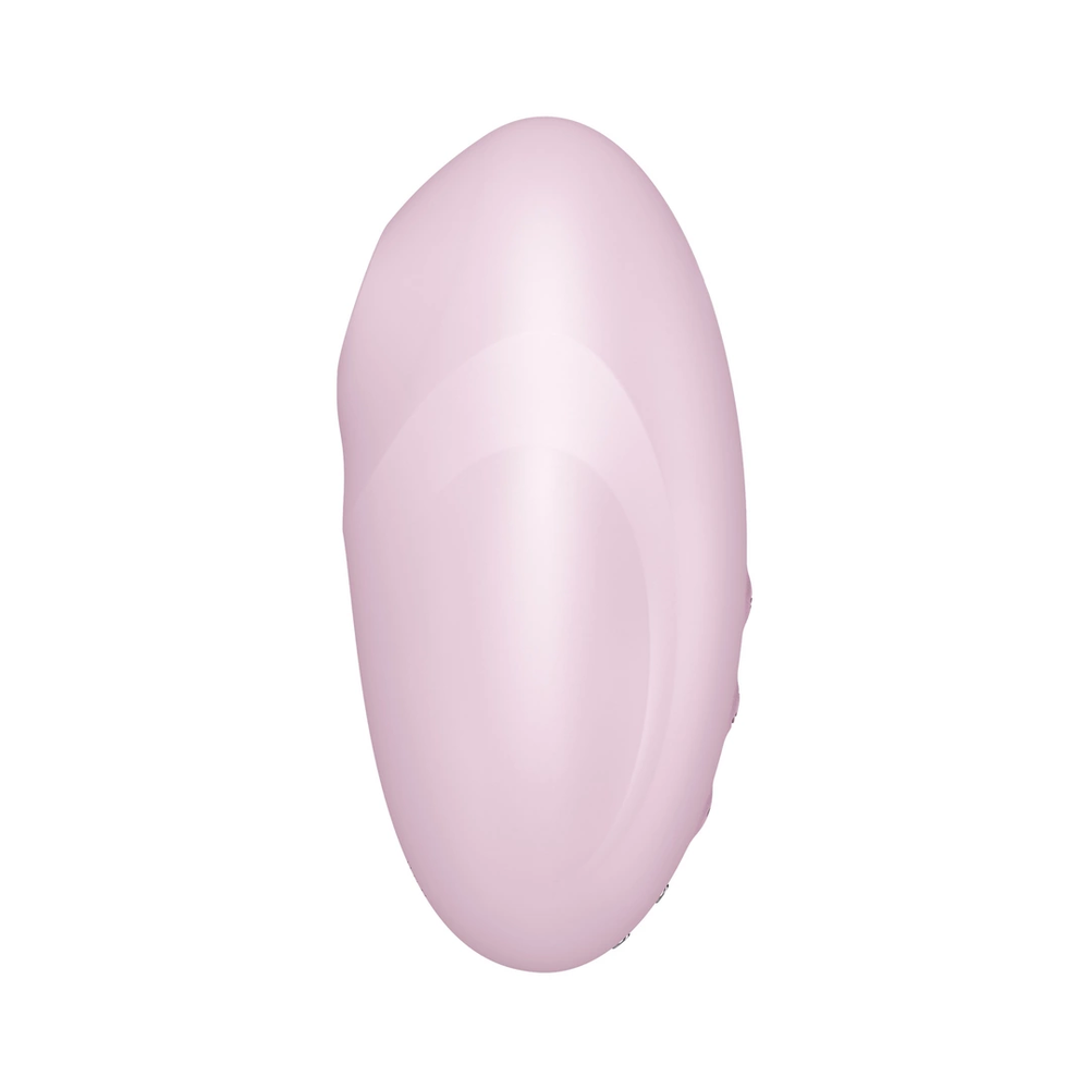 Satisfyer Vulva Lover 3 klitorio stimuliatorius su vibruojančia rožine spalva
