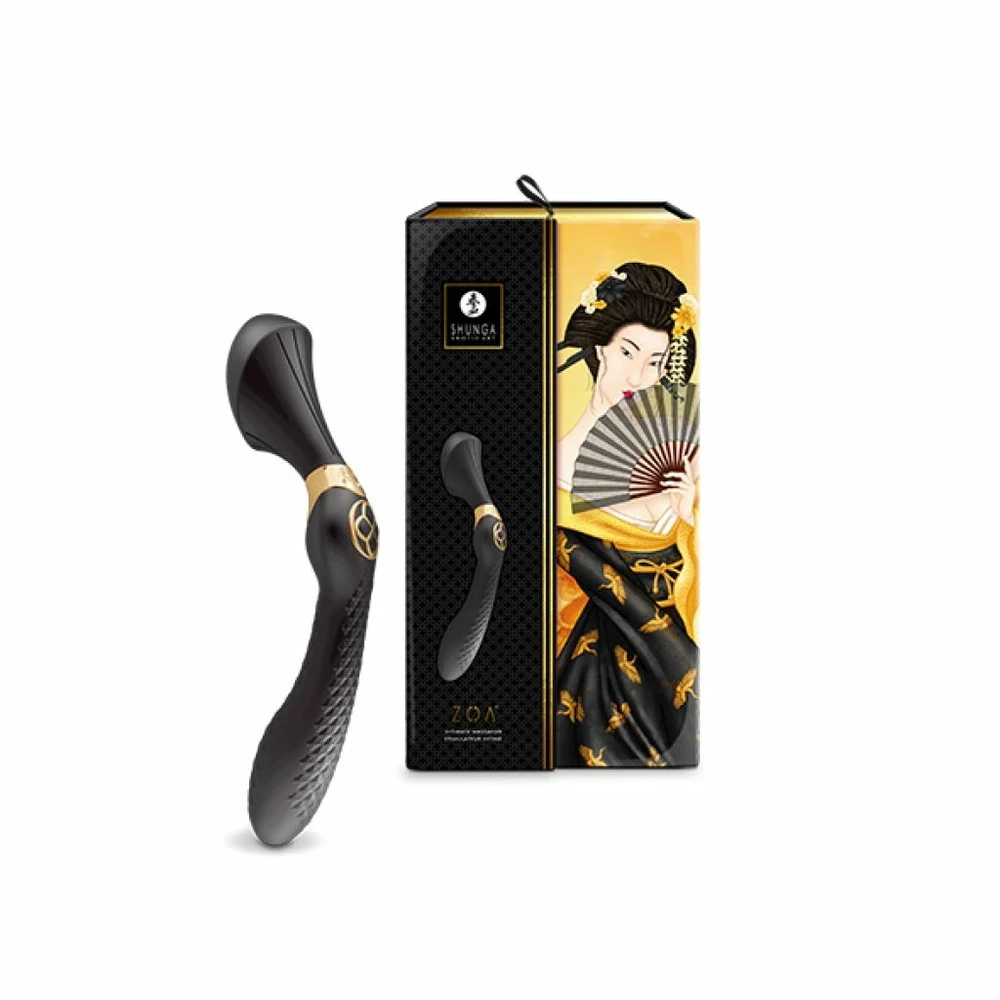Shunga - Zoa Intimate Massager Juodas