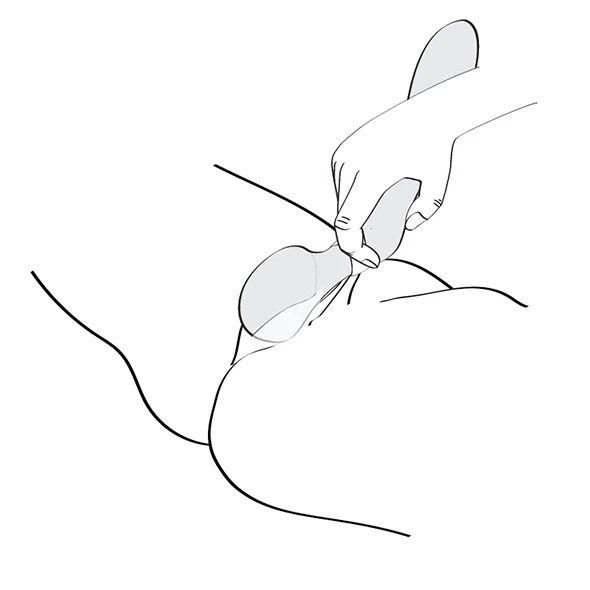 Shunga - Zoa Intimate Massager Juodas