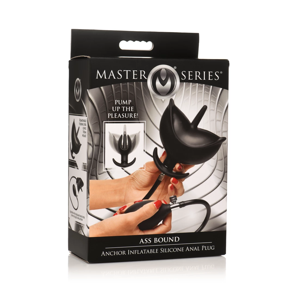 Xr Brands „Master Series“ – pripučiamas silikoninis analinis kamštelis