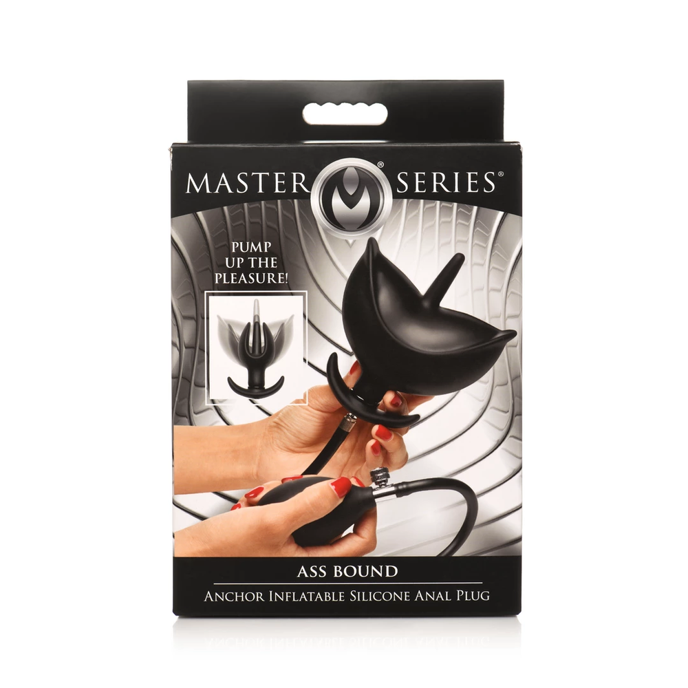 Xr Brands „Master Series“ – pripučiamas silikoninis analinis kamštelis