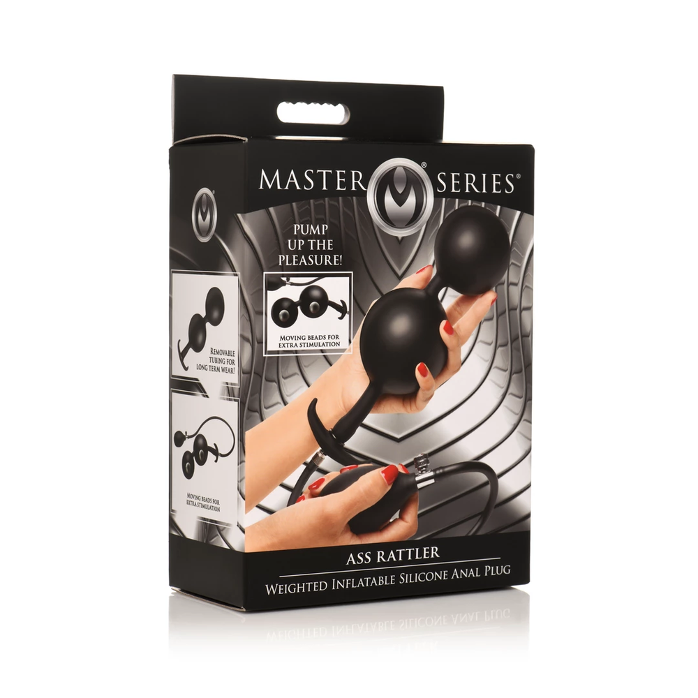 Xr Brands „Master Series“ – pripučiamas silikoninis analinis kamštelis su svoriu