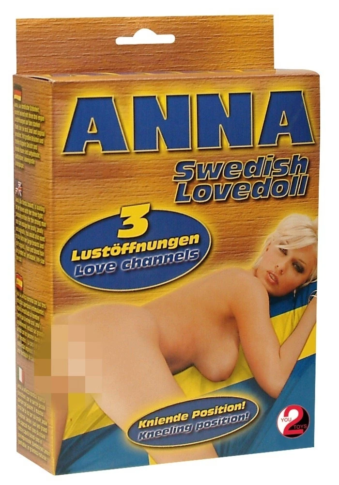 You2Toys Anna švedų sekso lėlė