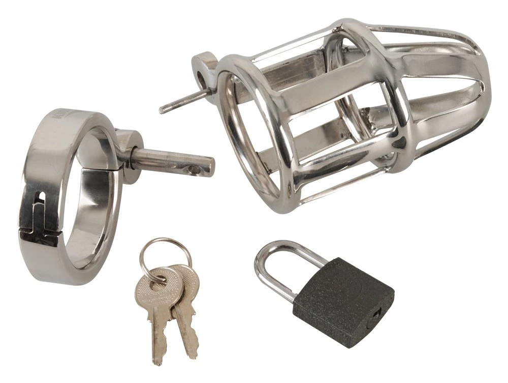 You2Toys Steel „Chastity Cage“ nerūdijantis plienas
