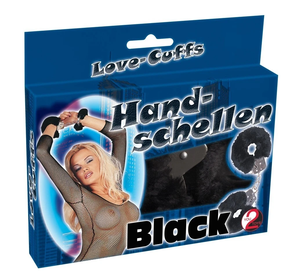 You2Toys Love Cuffs antrankiai pakuotėje