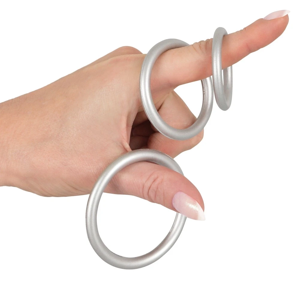 You2Toys RING Metalinis silikoninis penio žiedas se