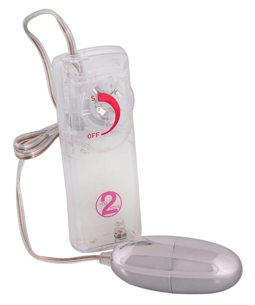 You2Toys Vibro Bullet Sidabrinis Star